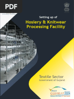 Manufacturing of Hosiery Knitwear Processing Units