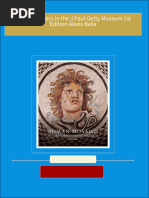 Roman Mosaics in the J Paul Getty Museum 1st Edition Alexis Belis download pdf