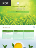 John Keells PLC Tea Market Report of 06th November 2024