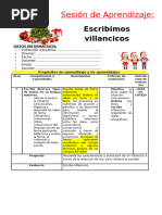 5° GRADO DIA 1 COM. ESCRIBIMOS VILLANCICOS