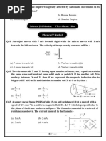 R.P.S Olympiad Physics Phase 2 Paper