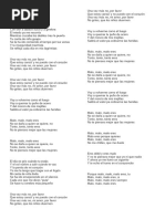 Letras de Canciones