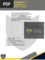 CV EMPRESARIAL JJ INVERSIONES Y SERVICIOS JJ SECURITY 2024