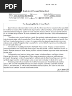 Grade Level Passage Rating Sheet PHIL-IRI