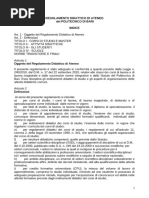 Regolamento Generale Di Ateneo_modifica Parte Generale