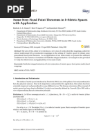 Some New Fixed Point Theorems in B-Metric Spaces w