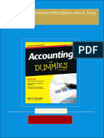 Immediate download Accounting For Dummies Fifth Edition John A. Tracy ebooks 2024