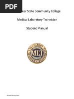 MLT Student Manual