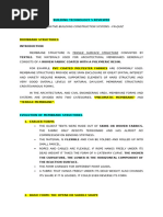 MEMBRANE STRUCTURES NOTES