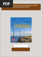 Download Full Introduction to Environmental Engineering 6th Edition Mackenzie Davis PDF All Chapters