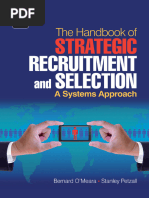 Handbook of Strategic Recruitment and Selection A Systems Approach (Bernard OMeara Stanley Petzall) (Z-Library)