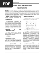 Pérdidas Estáticas y Dinámicas en Los Semiconductores