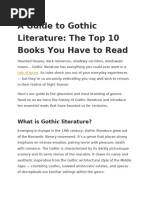 A Guide to Gothic Literature_ The Top 10 Books You Have to Read