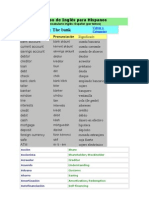 Vocabulario Ingles Banca