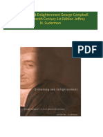 Orthodoxy and Enlightenment George Campbell in the Eighteenth Century 1st Edition Jeffrey M. Suderman All Chapters Instant Download