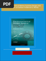 Download ebooks file Electromechanical Motion Systems Design and Simulation 1st Edition Frederick G. Moritz all chapters