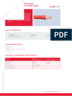 Datasheet 2777 Single Core Single Insulated Xl Hffr Fire Resistant Power Cable