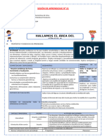 SESIÓN DE APRENDIZAJE el area de un circulo