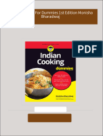 Complete Download Indian Cooking For Dummies 1st Edition Monisha Bharadwaj PDF All Chapters