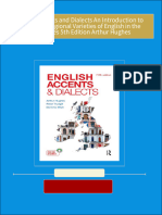 Where can buy English Accents and Dialects An Introduction to Social and Regional Varieties of English in the British Isles 5th Edition Arthur Hughes ebook with cheap price