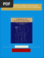 A Manual of Egyptian Pottery Fayum A Lower Egytpian Culture 1, revised Edition Anna Wodzinska 2024 scribd download