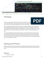 FTP server the easy way with vsftpd — Code Done Right!