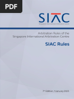 SIAC Rule