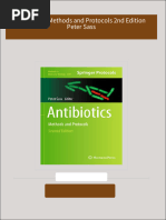 Download Antibiotics Methods and Protocols 2nd Edition Peter Sass ebook All Chapters PDF