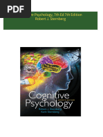 [Ebooks PDF] download Cognitive Psychology, 7th Ed 7th Edition Robert J. Sternberg full chapters