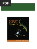 Modern Control Systems 13th Edition (eBook PDF) 2024 scribd download