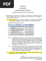 ARAMCO Mandated Vendor List