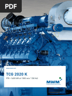 MWM TCG2020K 970-1400kwe