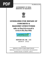 BS 133 Guidelines repairs of concrete structures