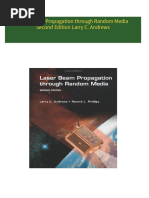 Download Laser Beam Propagation through Random Media Second Edition Larry C. Andrews ebook All Chapters PDF