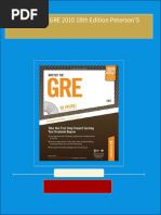 Instant Access to Master The GRE 2010 18th Edition Peterson'S ebook Full Chapters