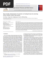 22- Heat Transfer Enhancement of an Electric Air Heating Furnace by Inserting Silicon Carbide Ceramic Foam Panels