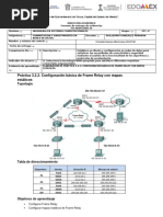 3.2.2 Packet tracer - Configuración Frame Relay con Map Estati