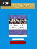 [FREE PDF sample] Problems for Democracy Value Inquiry Book 1St Edition Edition Mary Lenzi (Editor) John Kultgen (Editor) ebooks