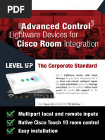 Advanced Control Devices for CISCO Room Integration A5 Web