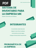 Sistema de Inventario Para La Empresa Mk