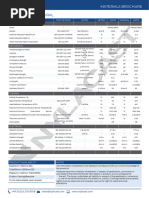 NYLACAST PA 6 NATURAL Updated Technical Datasheets