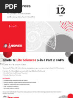 Gr 12 Life Sciences Part 2 CAPS 3 in 1 Extracts