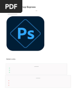 Adobe Photoshop Express