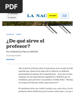 Materiales M2. ¿De qué sirve el profesor_ - La Nación