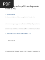 COURS LOGIQUE  chapitre 3- Logique des prédicats