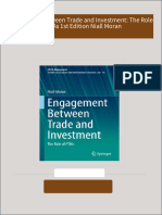 Full download Engagement Between Trade and Investment: The Role of PTIAs 1st Edition Niall Moran pdf docx