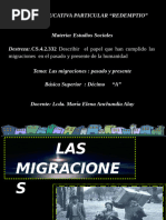 MIGRACIONES