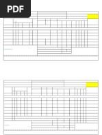 Load Schedule - As Built