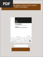 PDF Insight On the Origins of New Ideas Frederic Vallee Tourangeau download