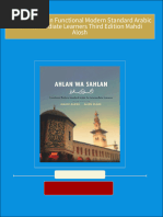 Ahlan wa Sahlan Functional Modern Standard Arabic for Intermediate Learners Third Edition Mahdi Alosh all chapter instant download